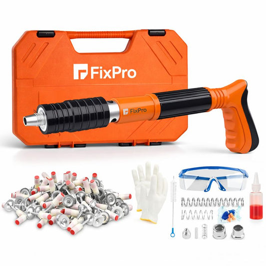 FixPro – Clavadora de Aire Integrada de Alta Potencia + 30 Clavos